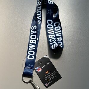 NFL Cowboys Navy Lanyard
